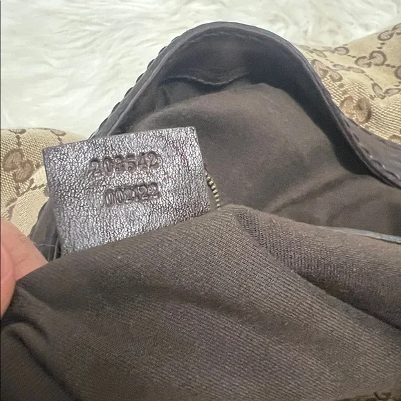 💎 authentic Gucci GG Canvas Jockey Large - Picture 11 of 16